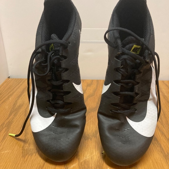 Men's Nike Zoom Rival S Track & Field Sprinting Spikes Black & White US Size 7 - Picture 7 of 13